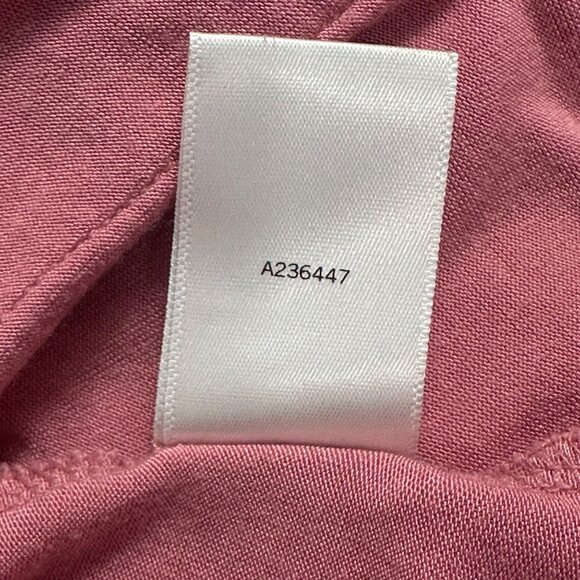 LOGO by Lori Goldstein 3X Knit Top with Chiffon Back Inset & Pockets Boho Casual - Picture 7 of 11